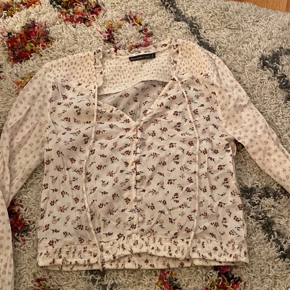Abercrombie and Fitch Floral Blouse